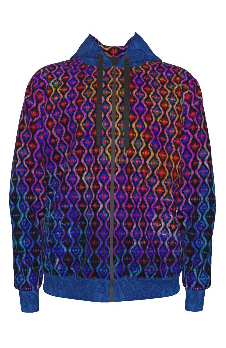 Navajo Sunrise Premium Zip Hoodie