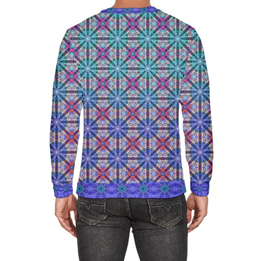 Star Nebula Velour Sweater