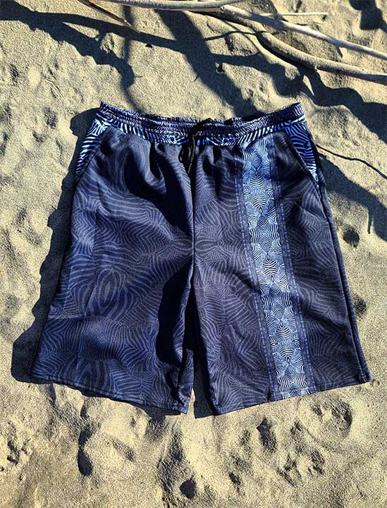 Zebra Reflections Shorts