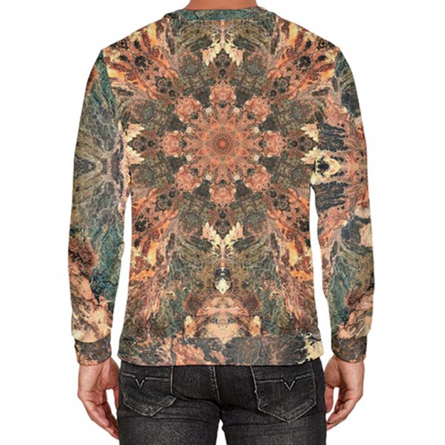 Mesopotamia Mandala Velour Sweater