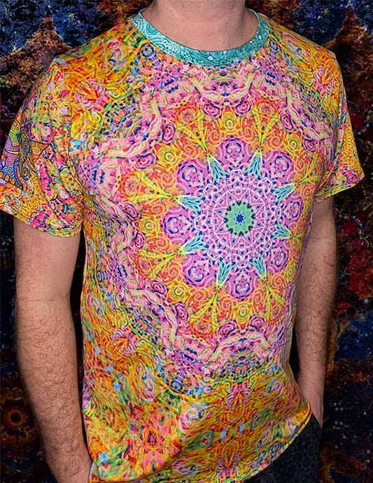 Psychedelic Elephant String Theory T-Shirt