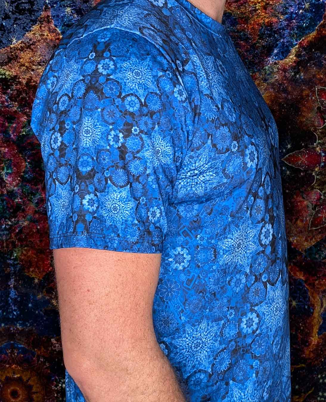 Sapphire Star Mandala Effects T-Shirt