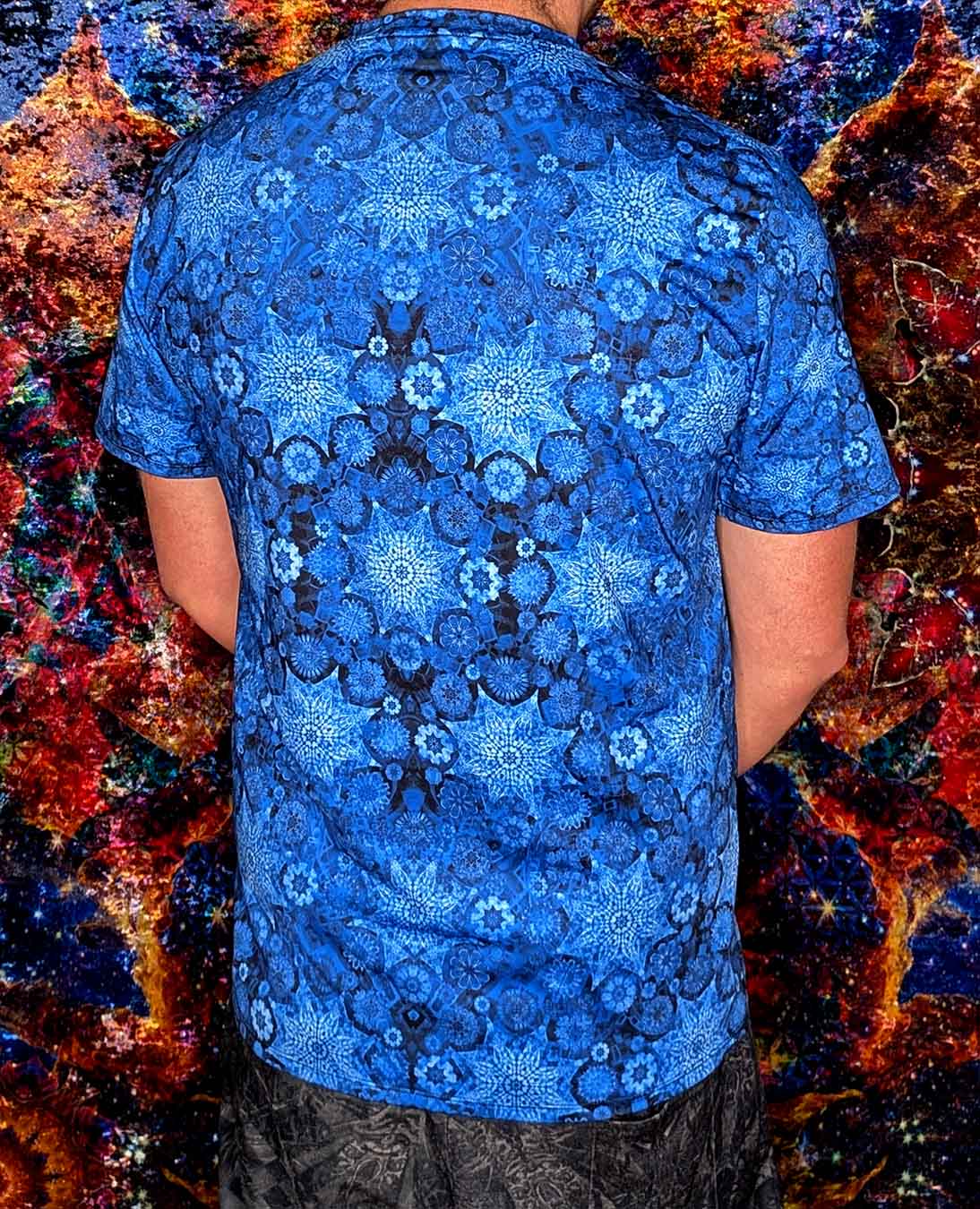 Sapphire Star Mandala Effects T-Shirt