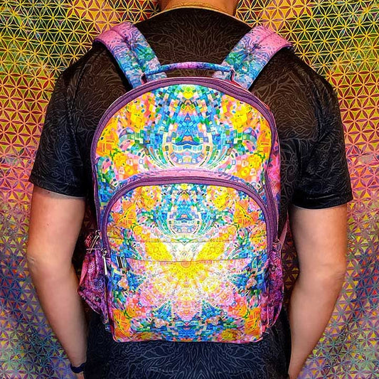 Travelling Waves Psychedelic Backpack