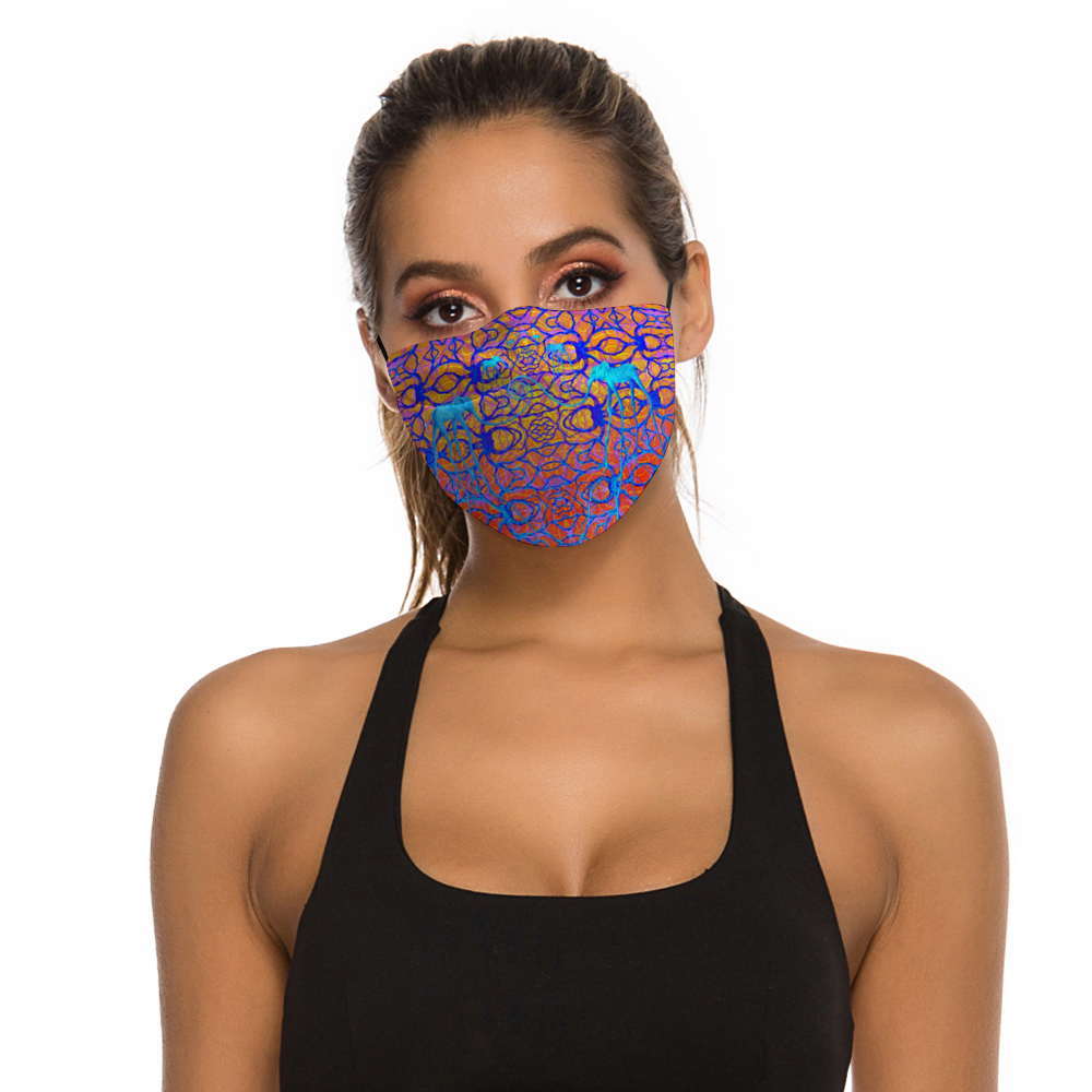 Elephant Generations Face Mask w/ 2 Filters