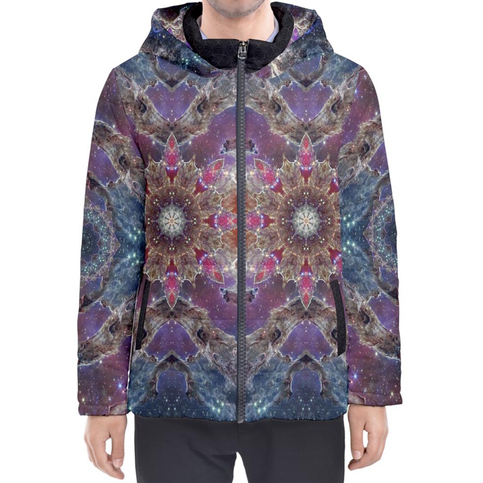 Space Cadet Hooded Puffer Jacket