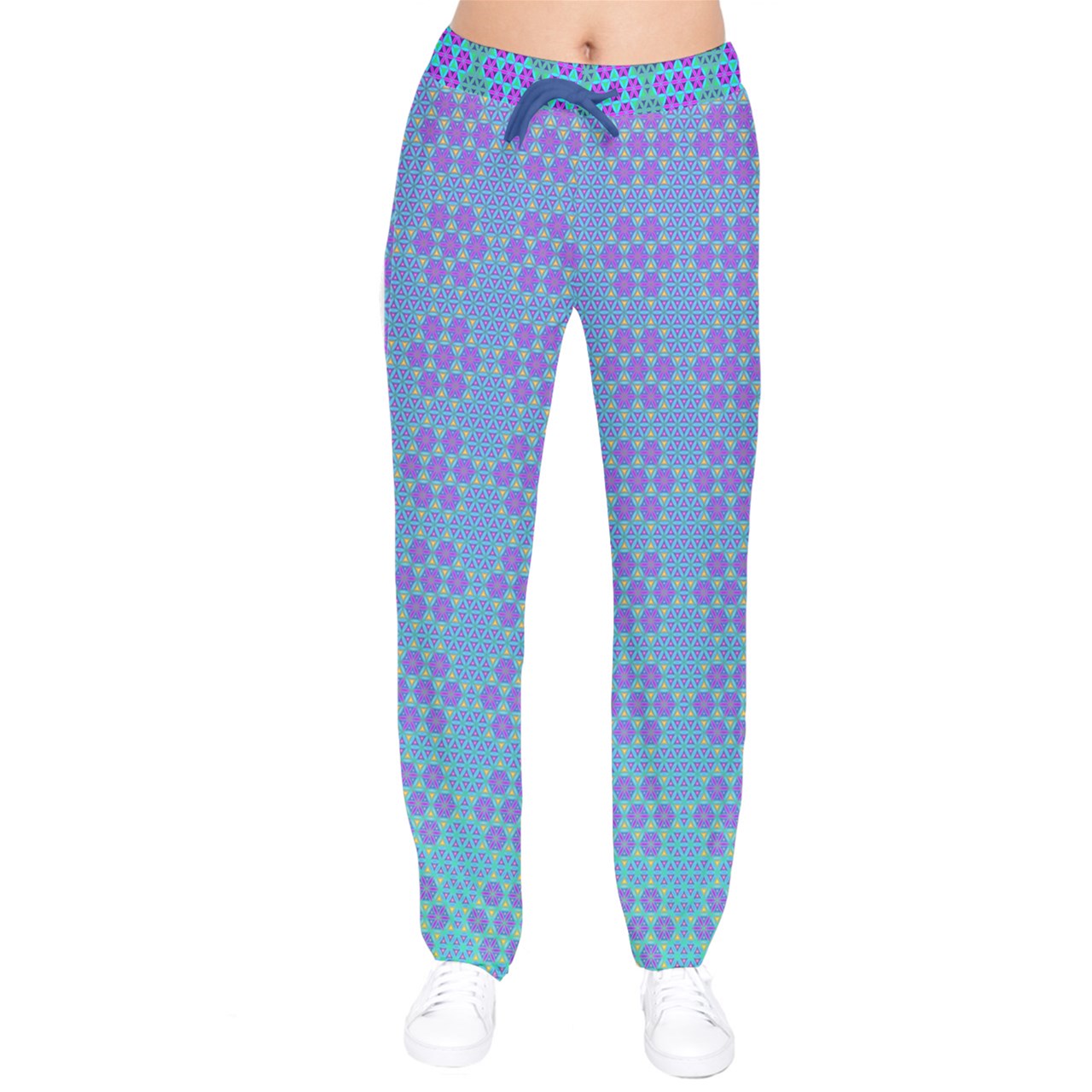 Flower of Life Women's Velvet Lounge Pants