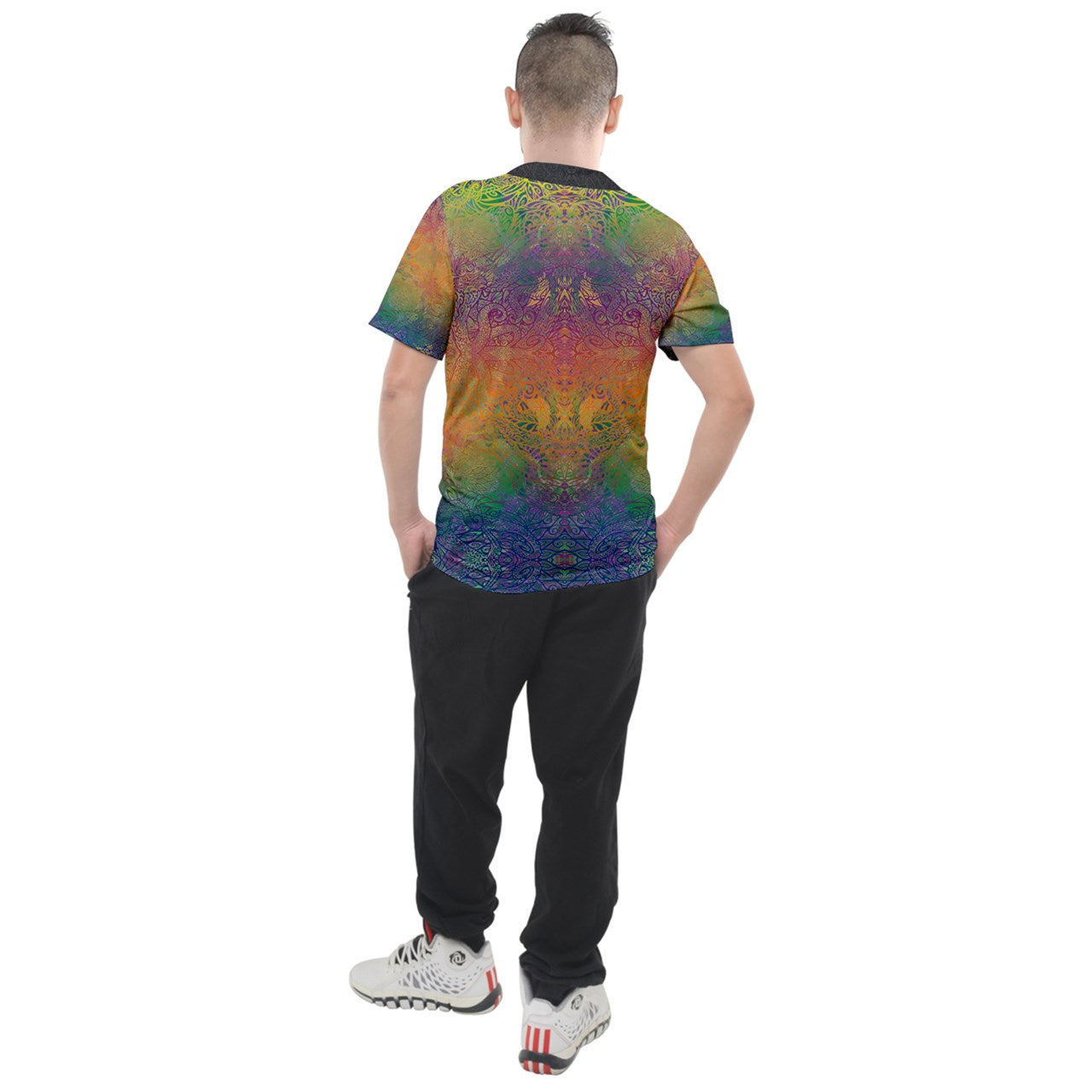 Rainbow Octopus Men's Sport Top