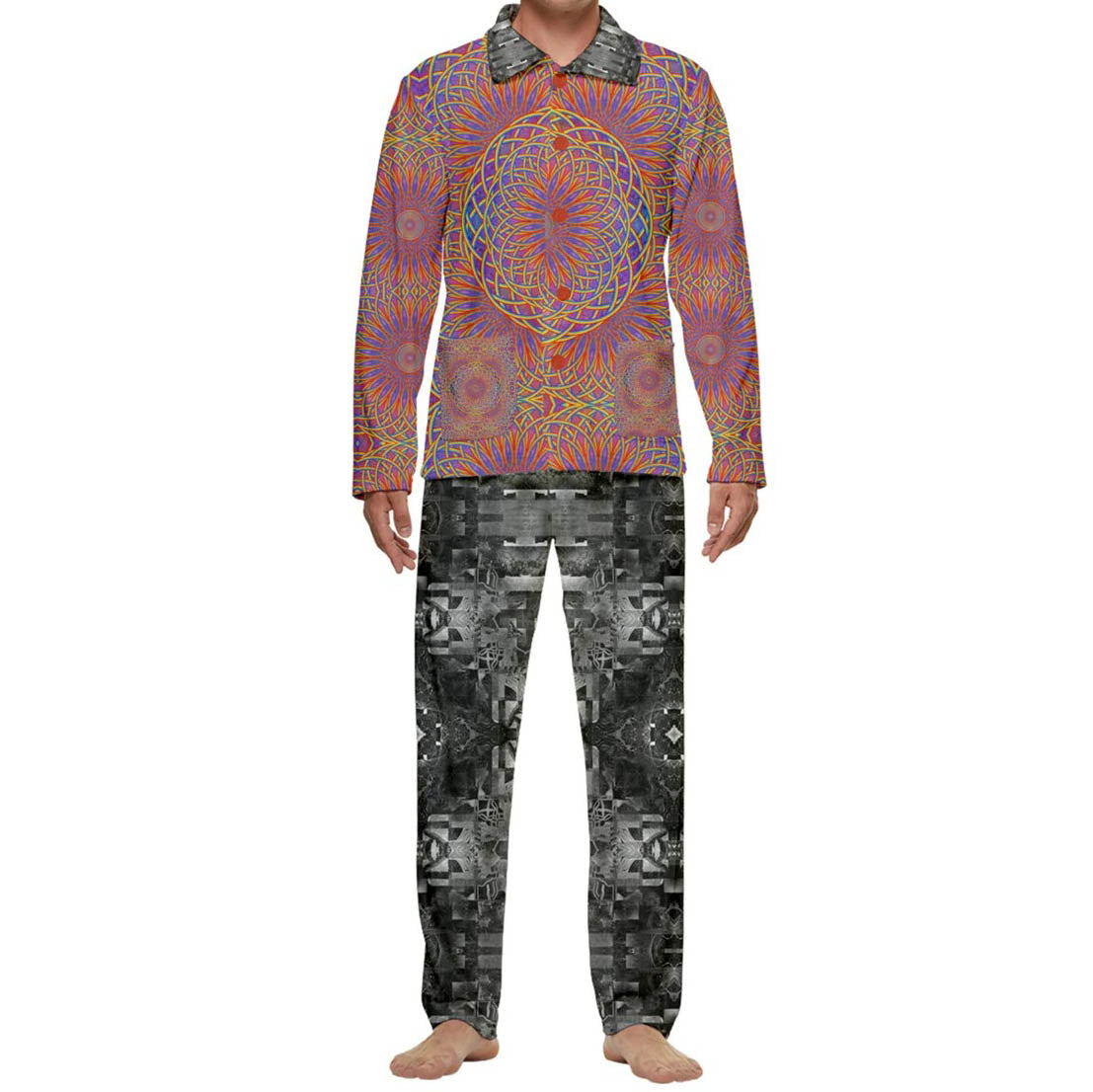 Torus Rainbow Velvet Lounge Suit