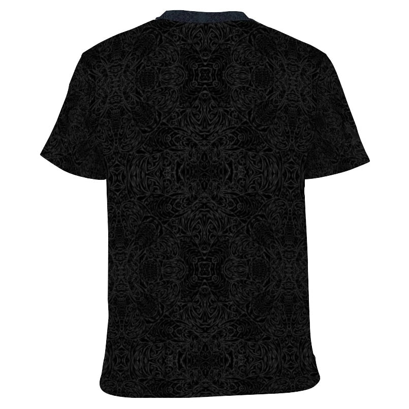 Tribal Elephant Noir T-shirt