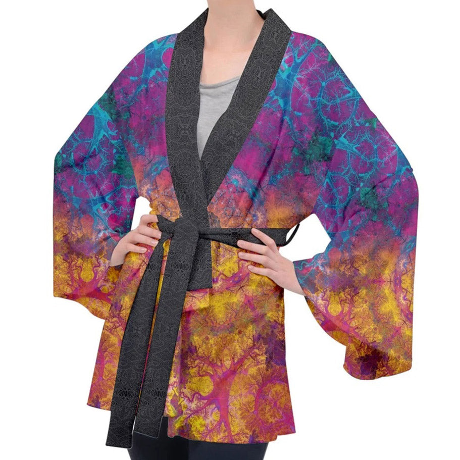 Steal Your Heart Velvet Kimono Robe