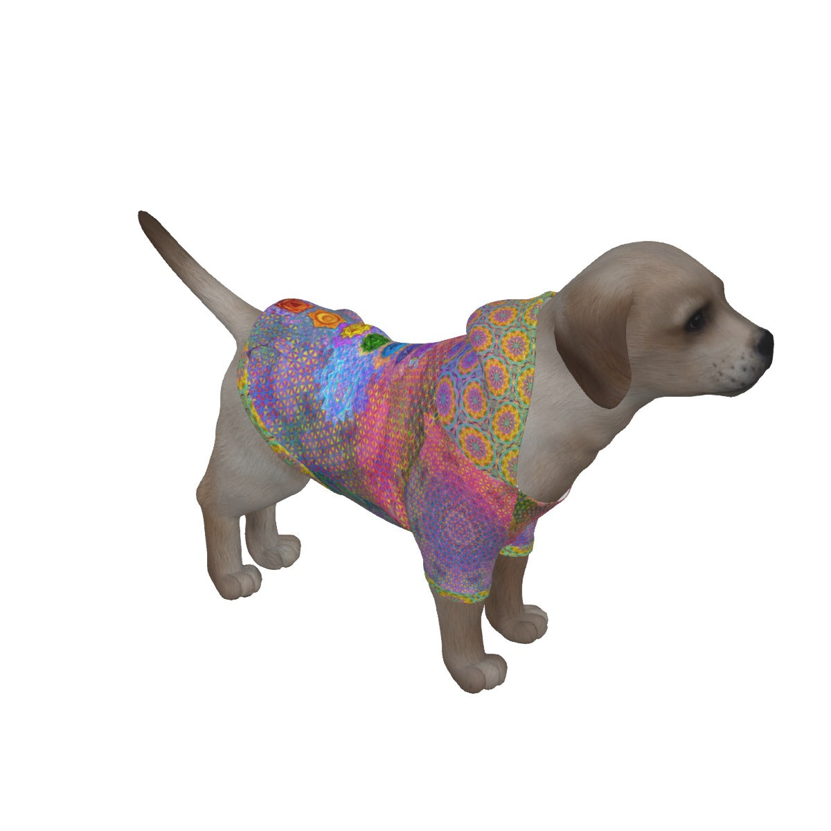 Chakra Flower of Life Dog's Pullover Hoodie