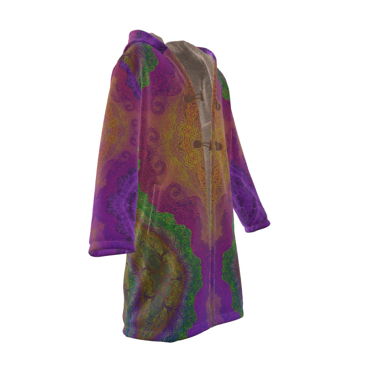 Metatron's Cube Psychedelic Festival Cloak