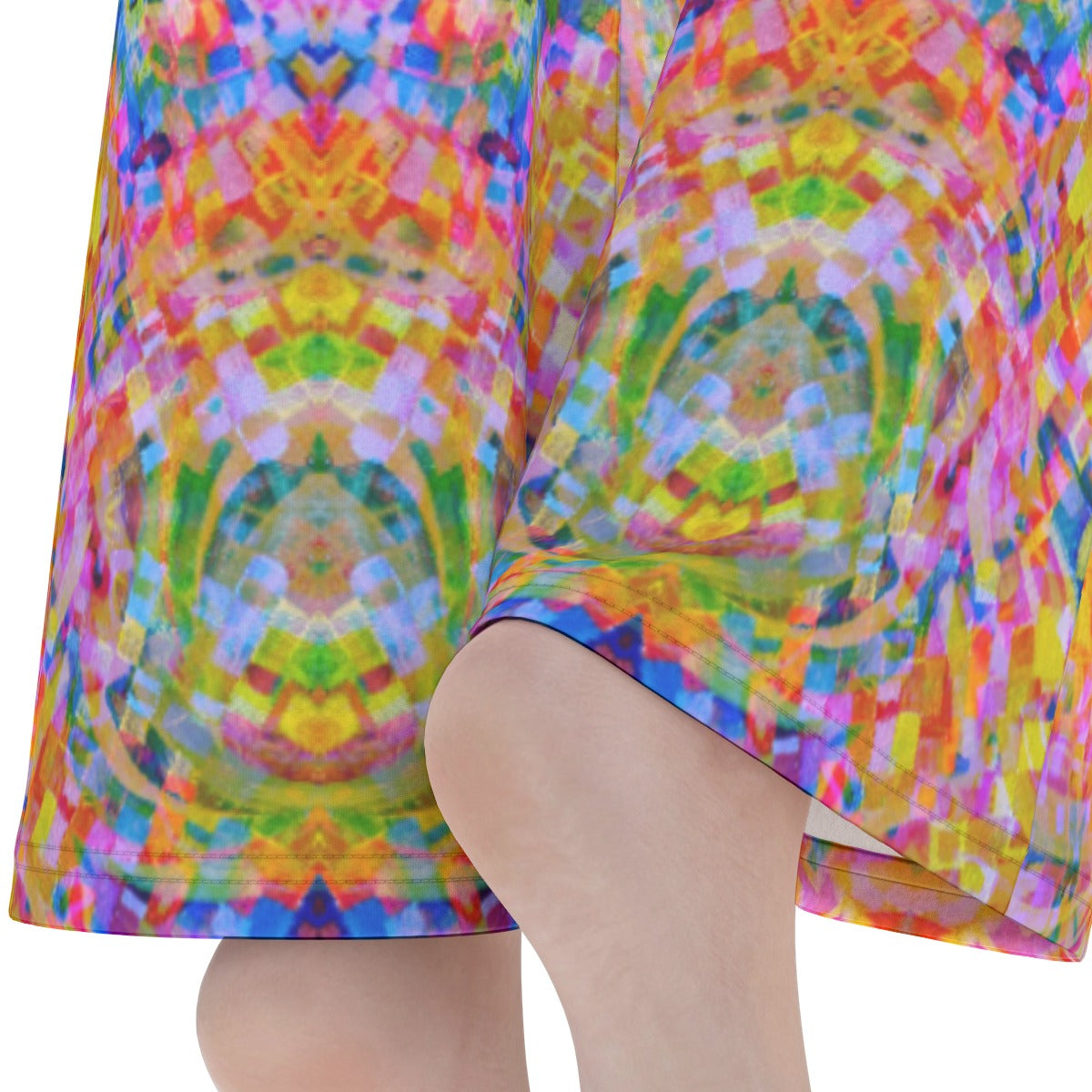 Psychedelic Waves Flare Yoga Pants