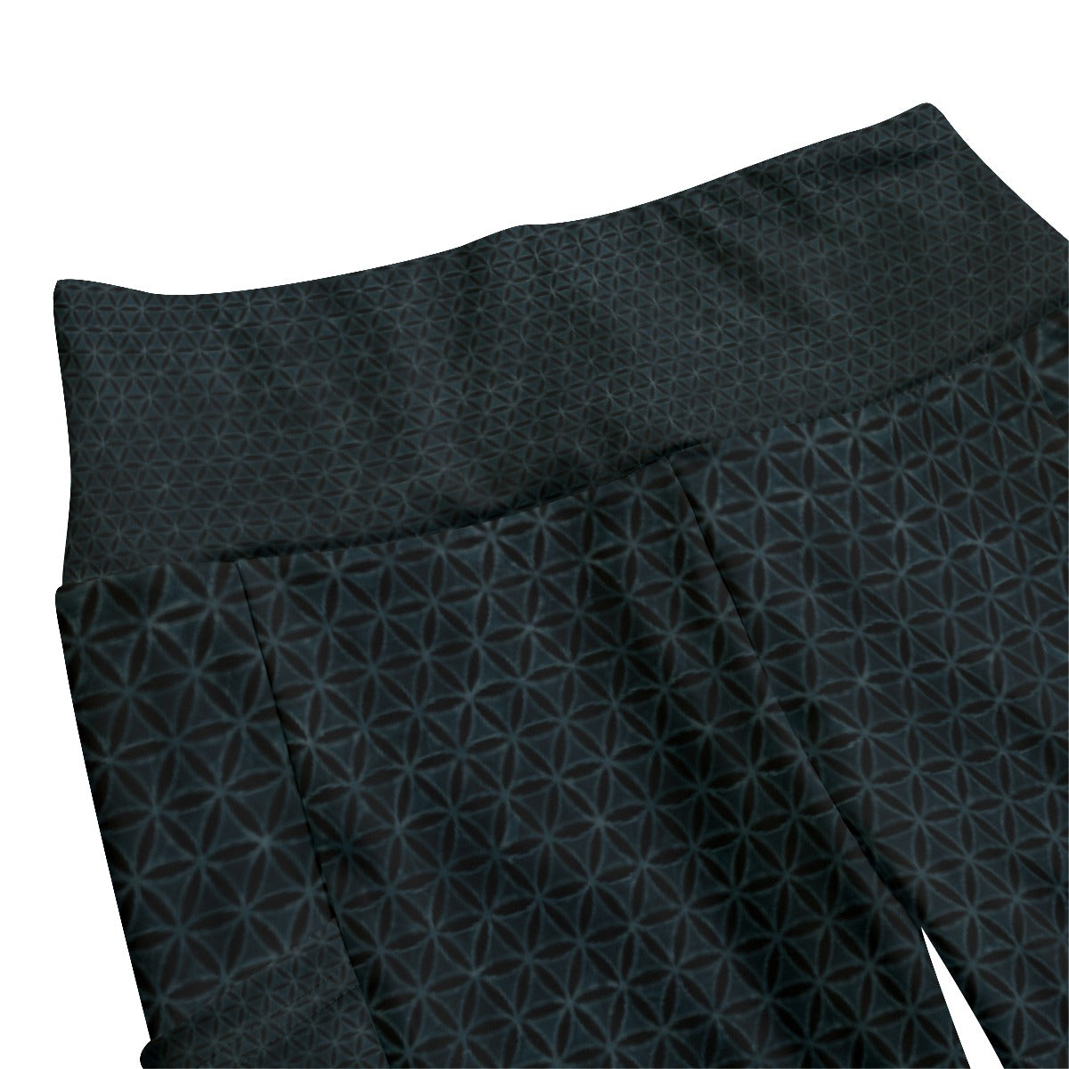 Flower of Life High Waist Leggings With Side Pockets