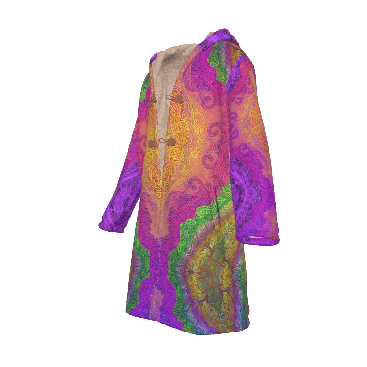 Metatron's Cube Psychedelic Festival Cloak