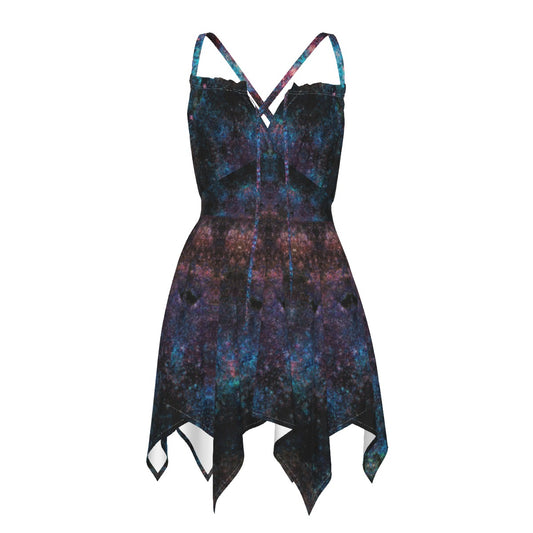 Milky Way Rising 6 point Dress