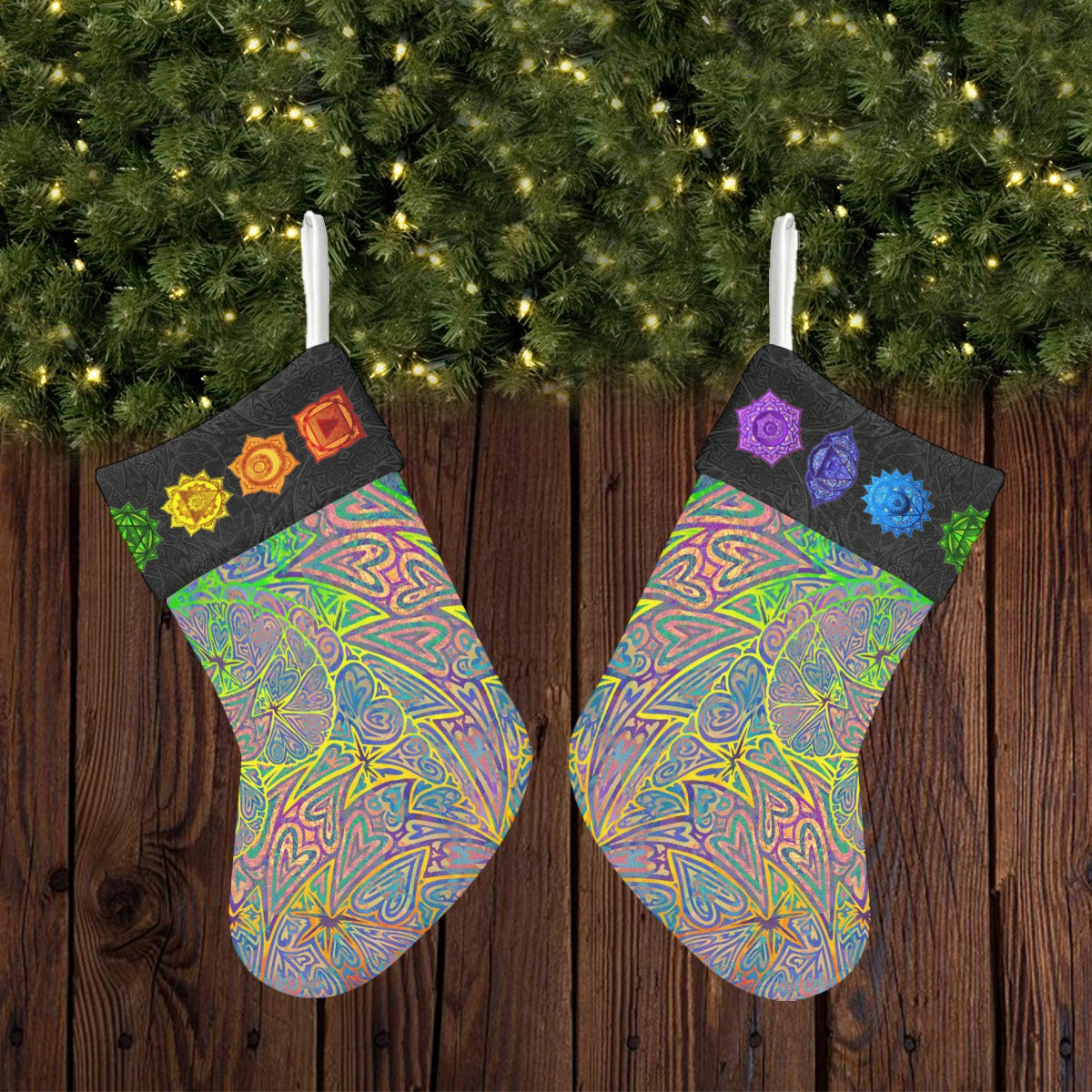 Chakra Awakening Christmas Sock (1 Piece)