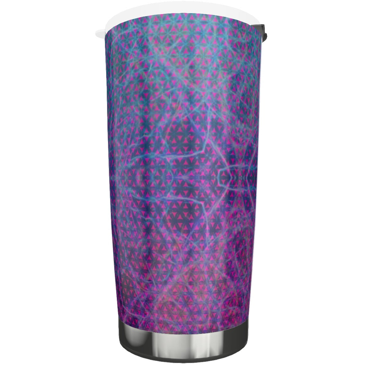 Electric Flower of Life Stainless Steel Tumbler 20oz