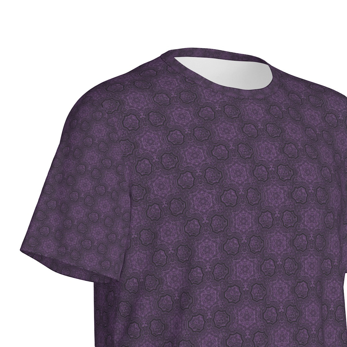 Purple Metetron's Cube T-Shirt