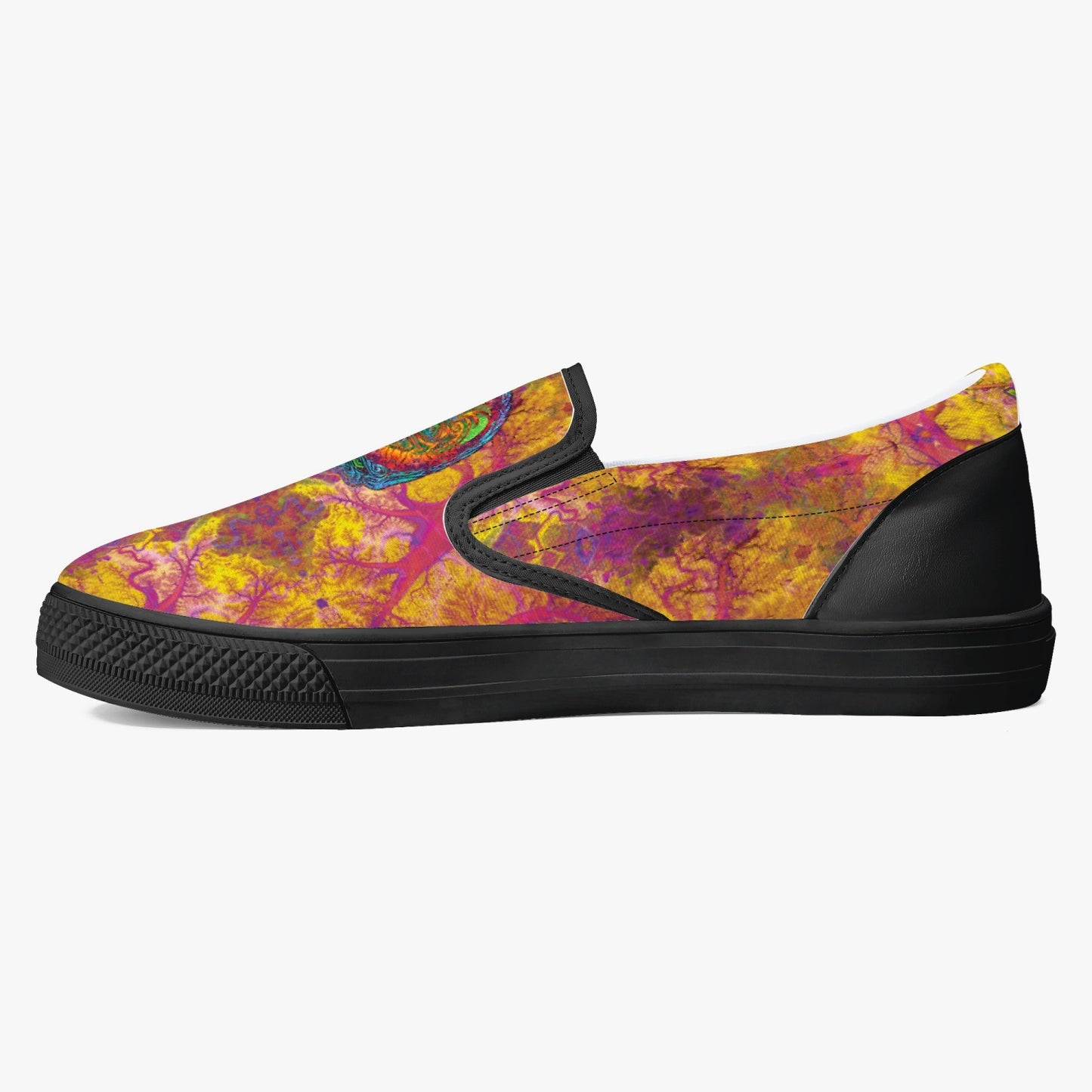 Stealie Sunflower Slip-On Shoes