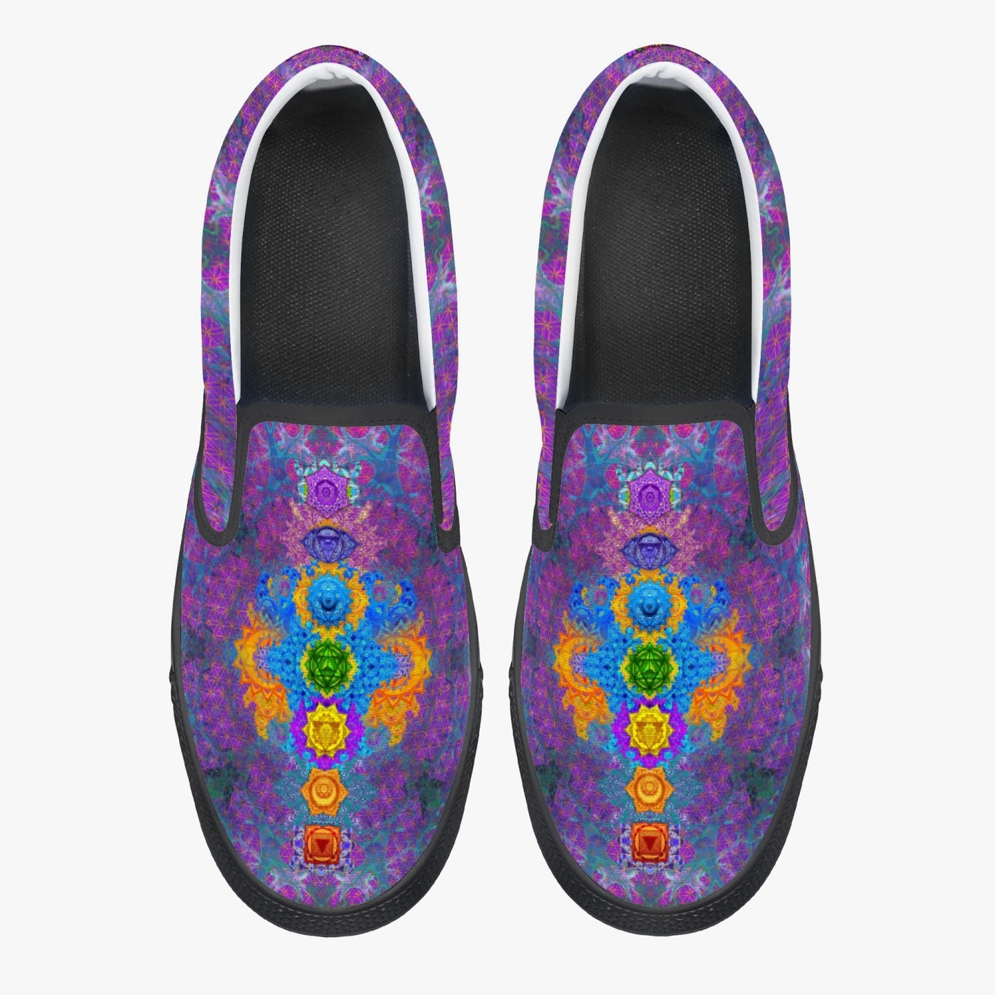 Chakra Awakening Slip-On Shoes