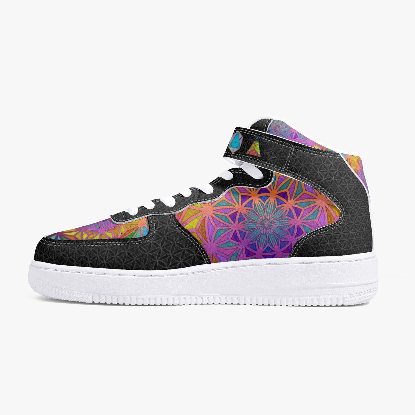 Metatron's Cube High-Top Sneakers