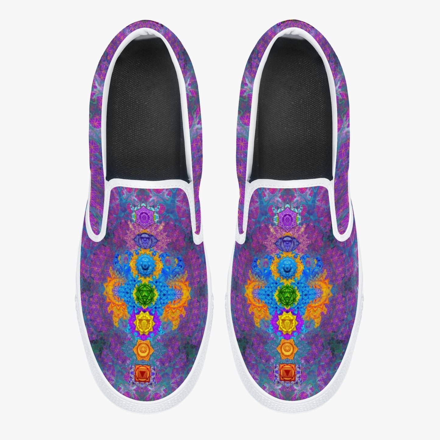Chakra Awakening Slip-On Shoes