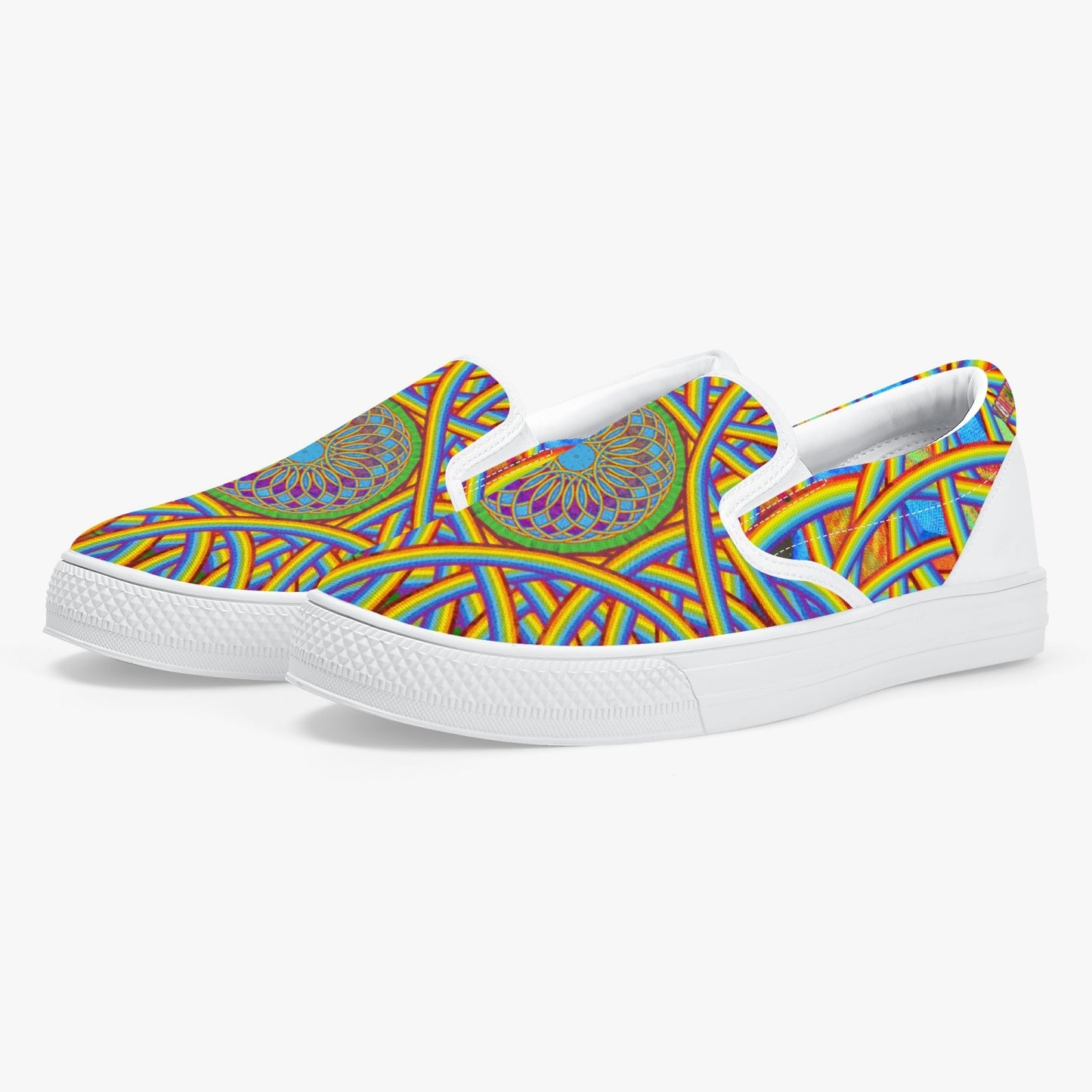 Rainbow Torus Slip-On Shoes