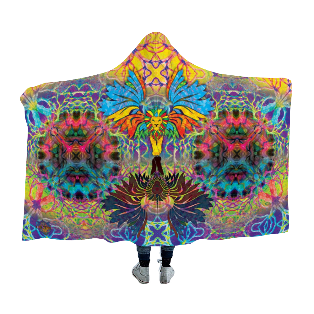 Unilioncorn 2 Hooded Blanket Cloak