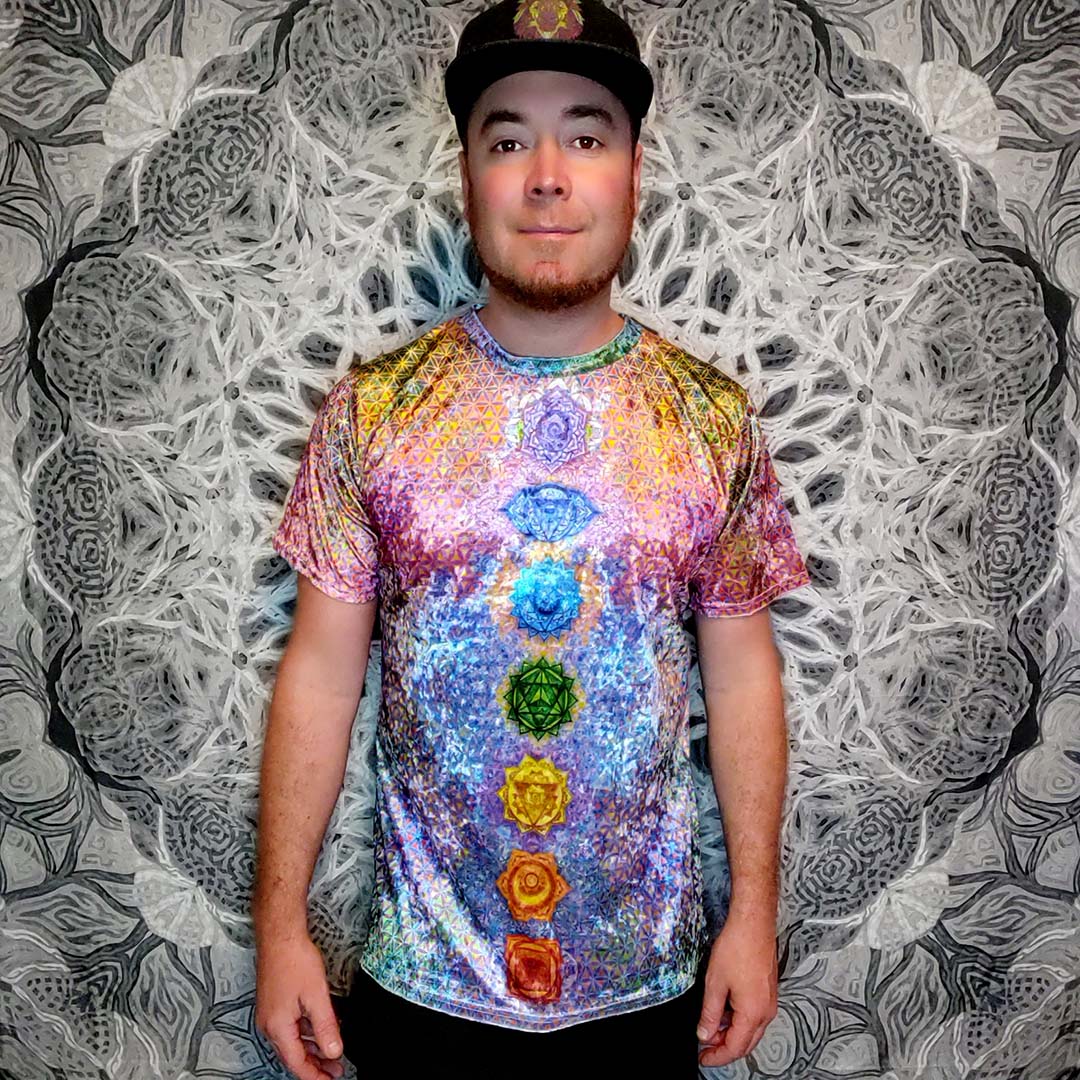 Chakra Awakening Crushed Velvet T-Shirt