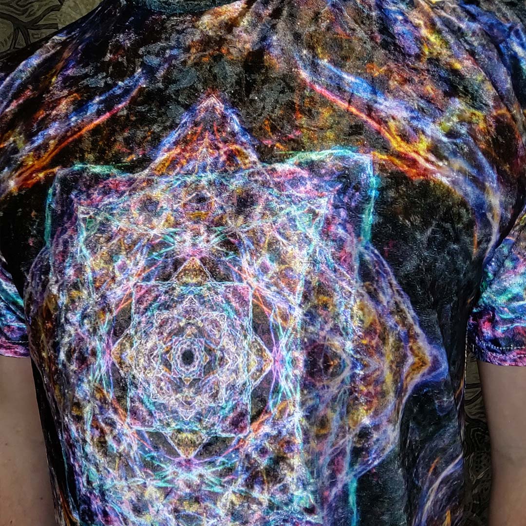 Veil Mandala Crushed Velvet T-Shirt