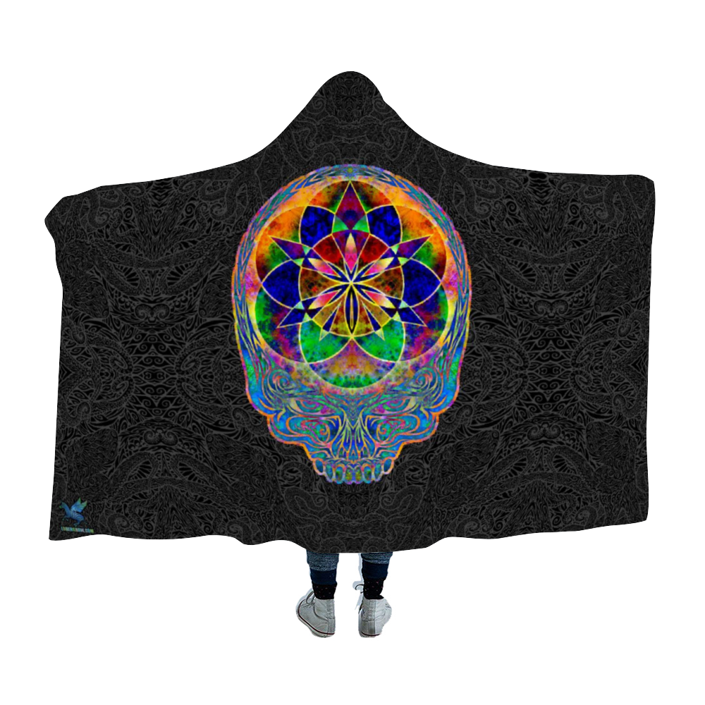 Seed of Life Stealie Hooded Blanket Cloak