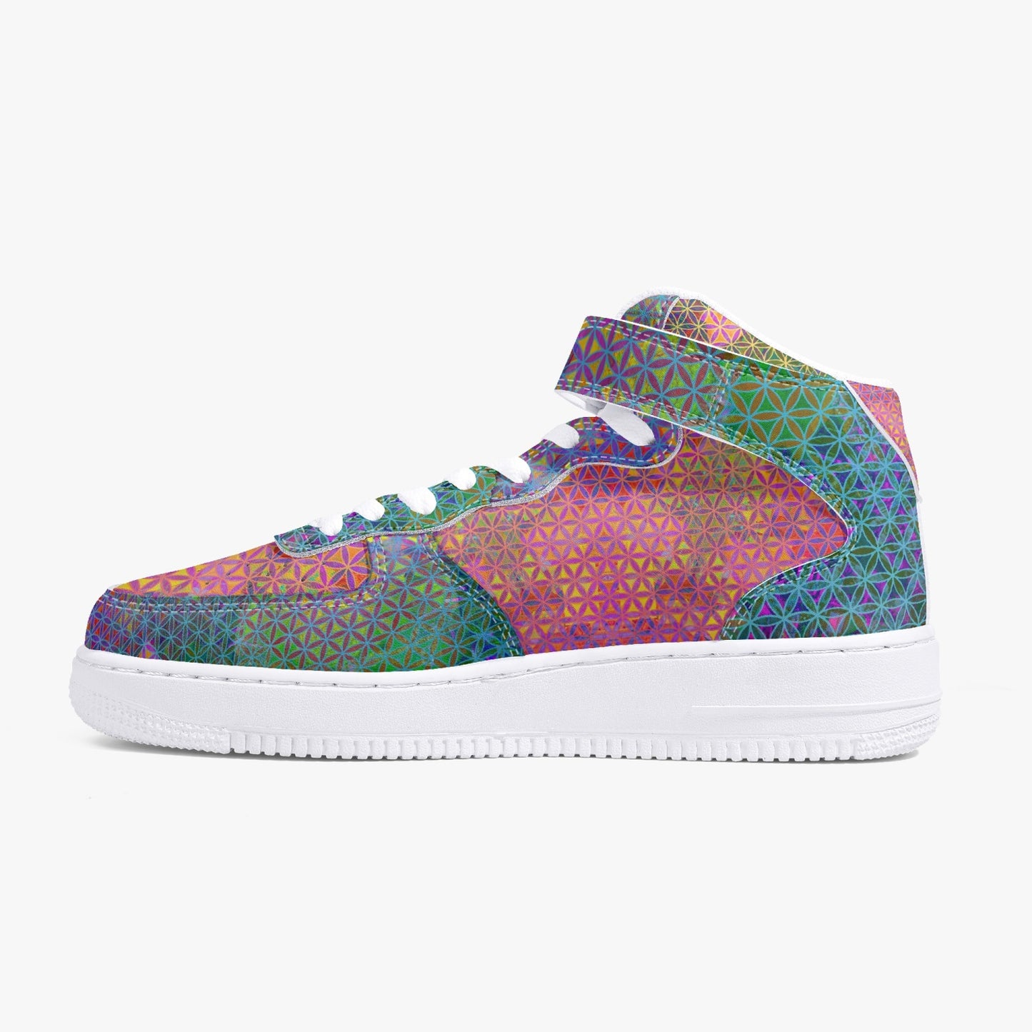 Flower of Life High-Top Sneakers