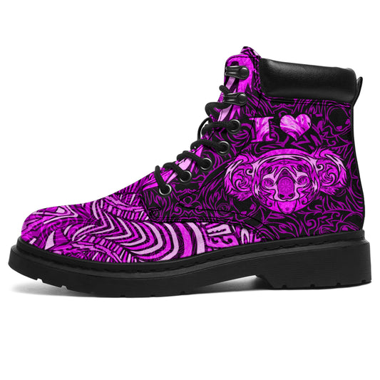 I Heart Koala Pink Boots