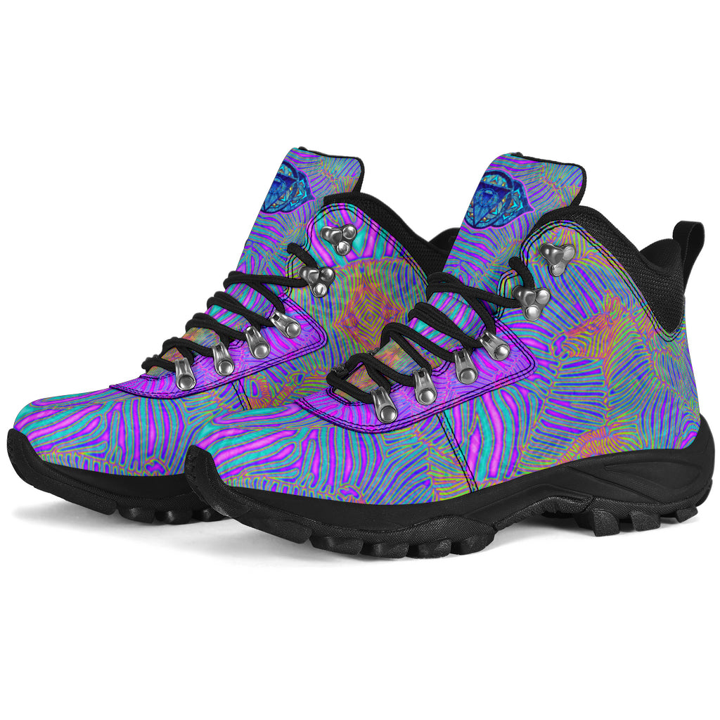 Zebra Rainbow Alpine Boots