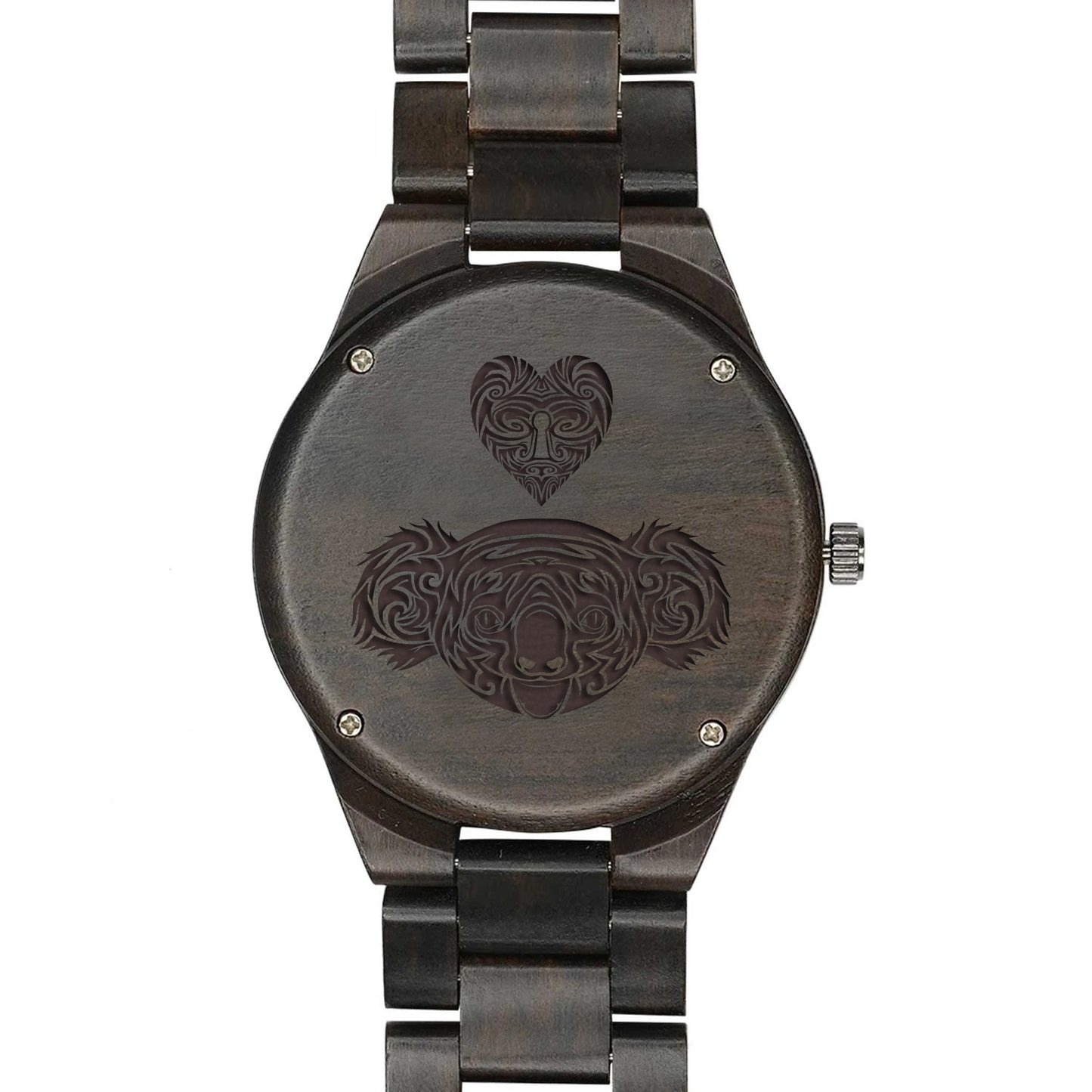 Dancing Koala Wood Watch