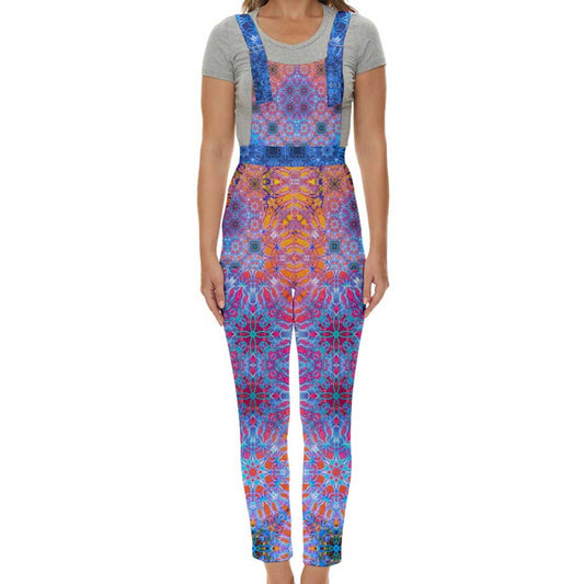 Psychedelic Jedi Overalls Jumpsuit