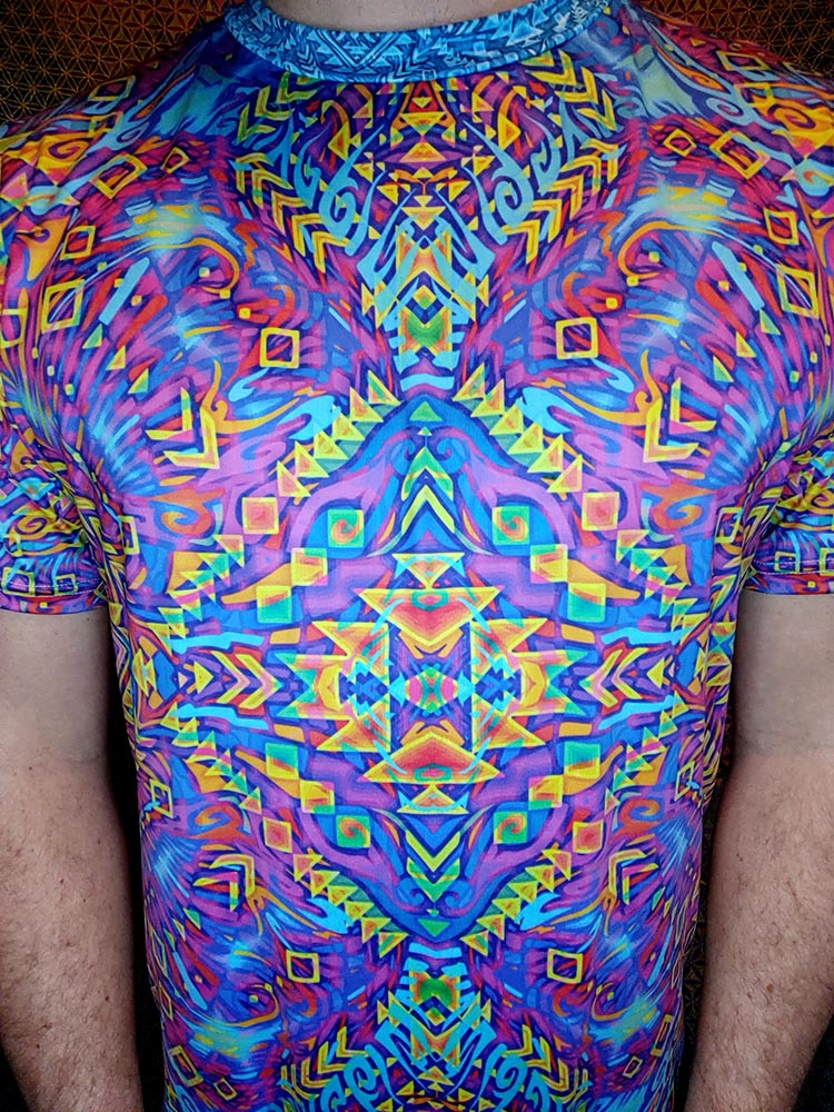 Psychedelic Aztec T-shirt