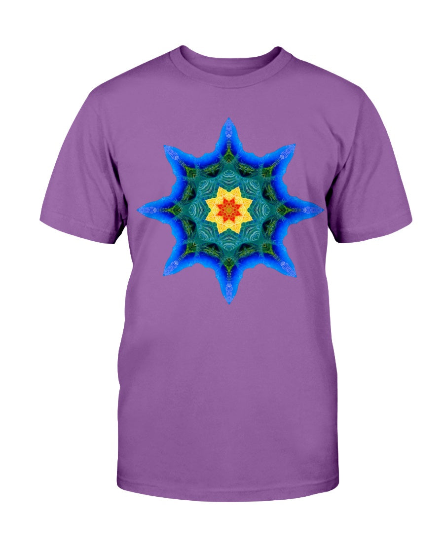 Aqua Mandala Unisex T-Shirt