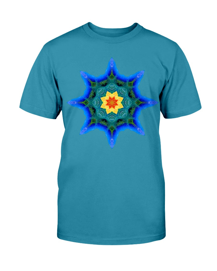 Aqua Mandala Unisex T-Shirt