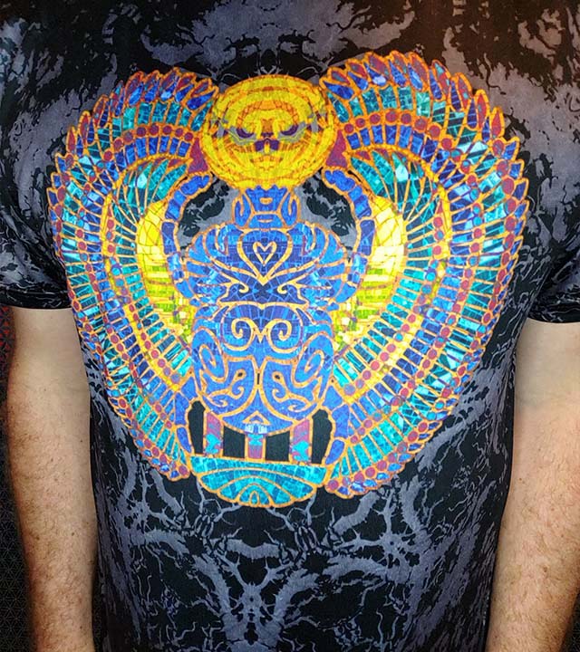 Winged Scarab of the Nile T-shirt