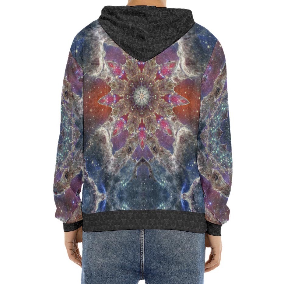 Space Cadet Crushed Velvet Hoodie