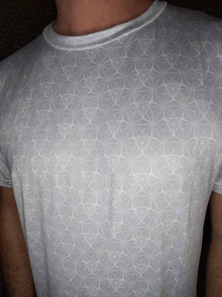Vector Equilibrium Blanco T-Shirt