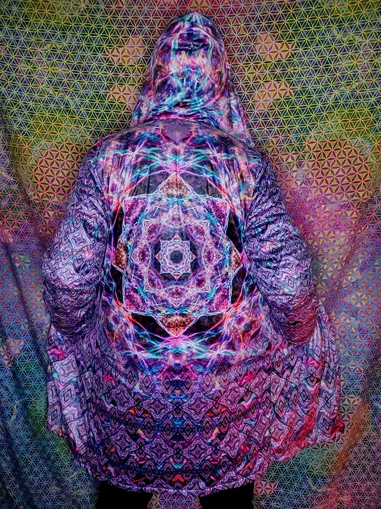 Veil Mandala Festival Cloak